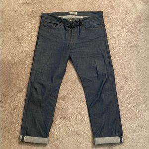 Naked and Famous; Weird Guy; Natural Indigo Selvage Denim